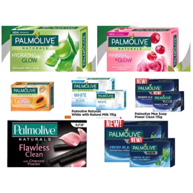 Palmolive Naturals Bar Soap Variety Premium Scents Selection ...