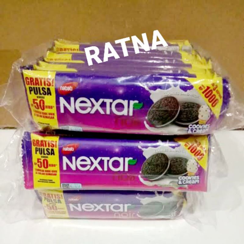 Nextar NOIR 22gr COOKIES CREAM (1 Pack Of 10 Sachets) Shopee Philippines