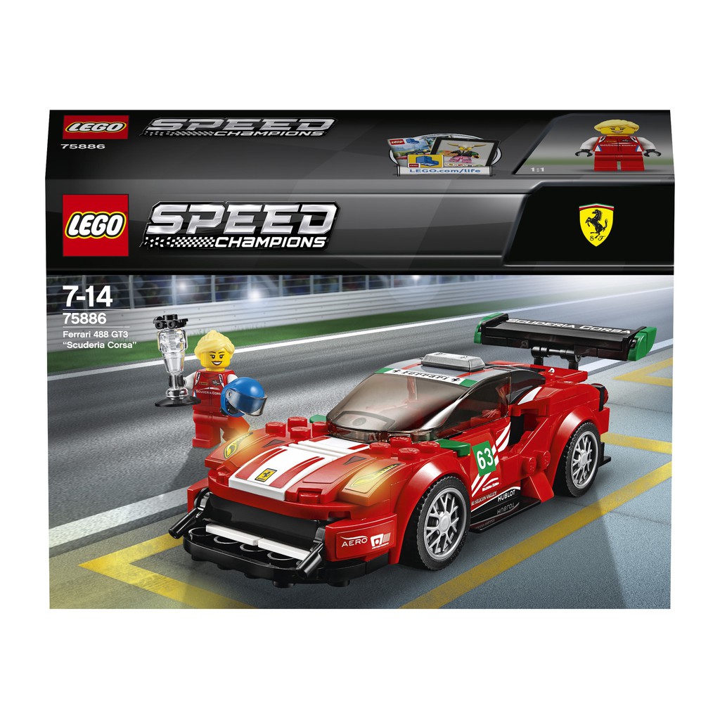 lego ferrari scuderia corsa