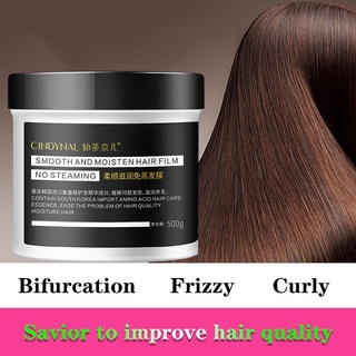 CINDYNAL Hair conditioner Moisturizing Smooth Non Steaming Hair Mask ...