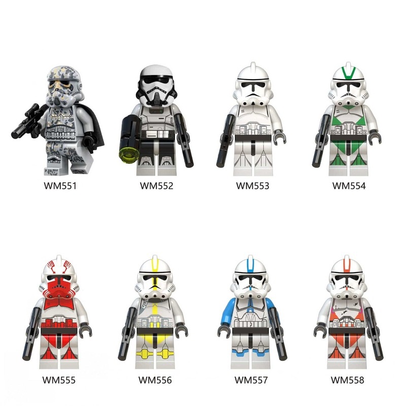 Commander Thorn Custom Minifiguren MOC Lego Toy Star Wars The Clone Wars WM555 
