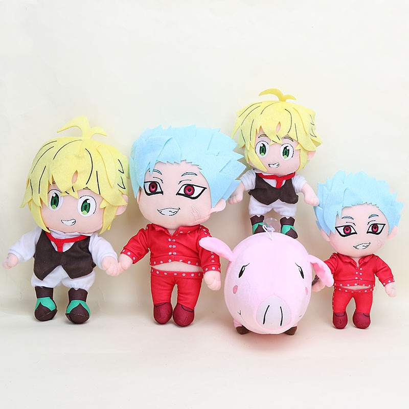 the seven deadly sins plush