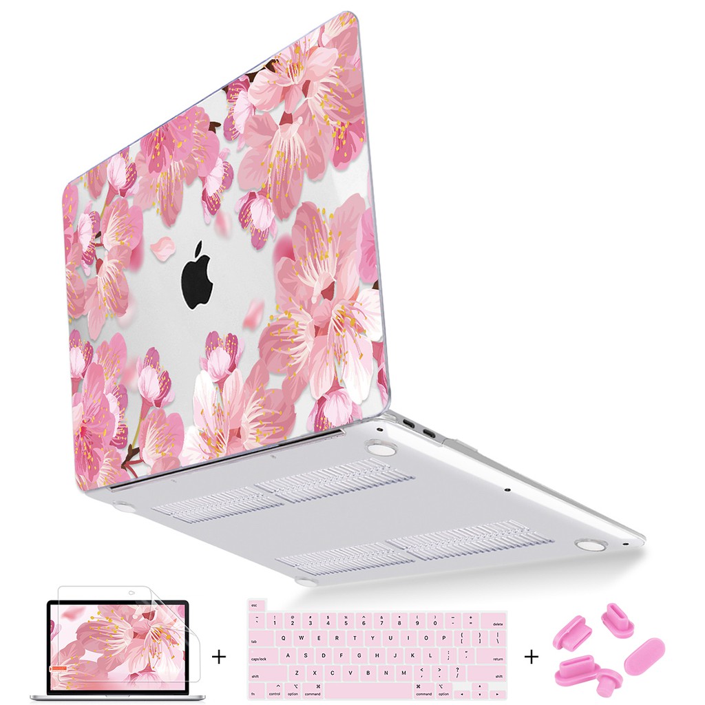 For Macbook Pro 13 Inch Case 2 251 Touch Bar Printing Plastic Hard Shell Cover Case With Keyboard Skin Screen Protector Dust Plug Shopee Philippines