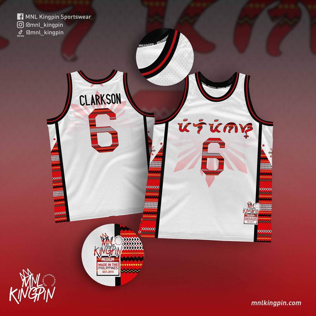 Clarkson Pilipinas Alibata Tribute Jersey | Shopee Philippines