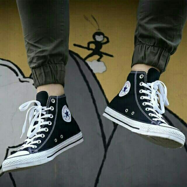 converse high cut fashion