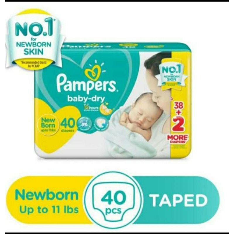 pampers xxl 40 pcs price