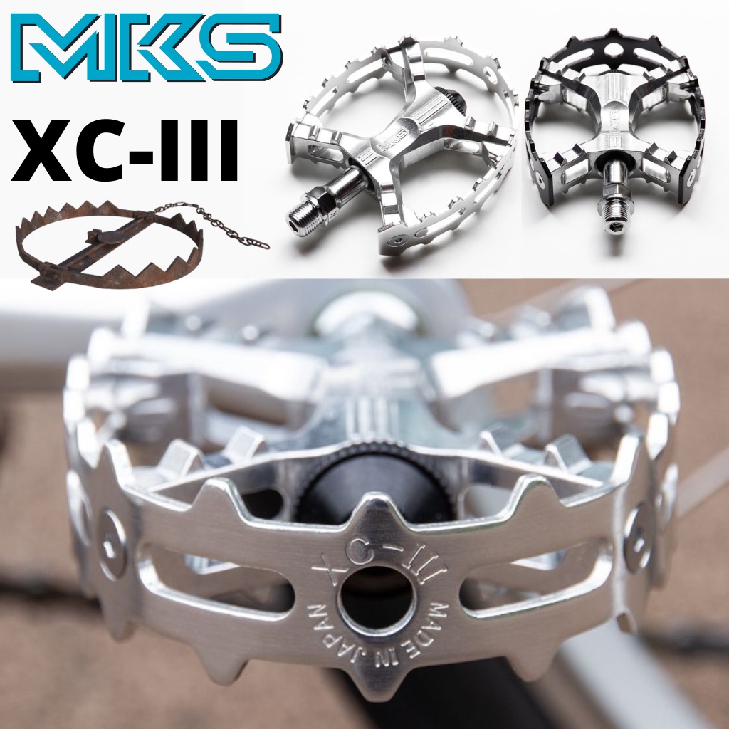 Bicycle pedals MKS XCIII Bear trap made in Japan Shopee Philippines