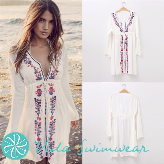 halter neck beach cover up