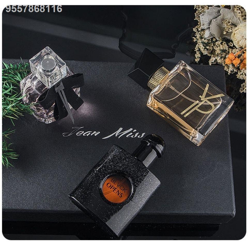 JEAN Miss gift box big brand flat perfume black opium reverse Paris ...
