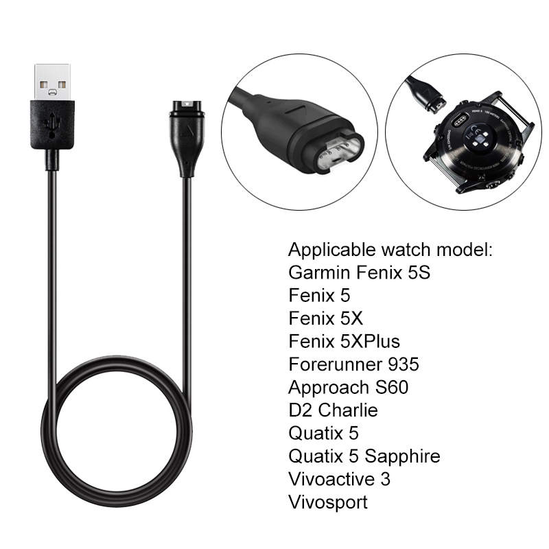 garmin fenix 5 charging cable rei