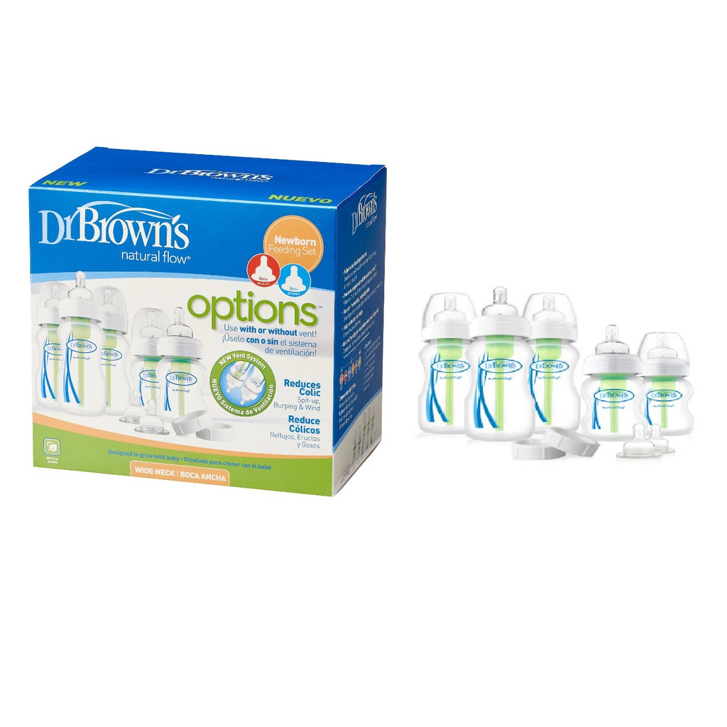 dr brown's newborn feeding set