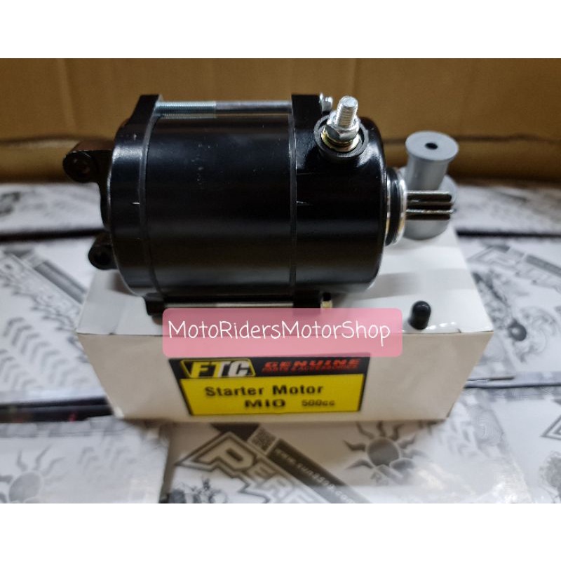 STARTER MOTOR for MIO up to 500cc (ORIGINAL FTC) Shopee Philippines