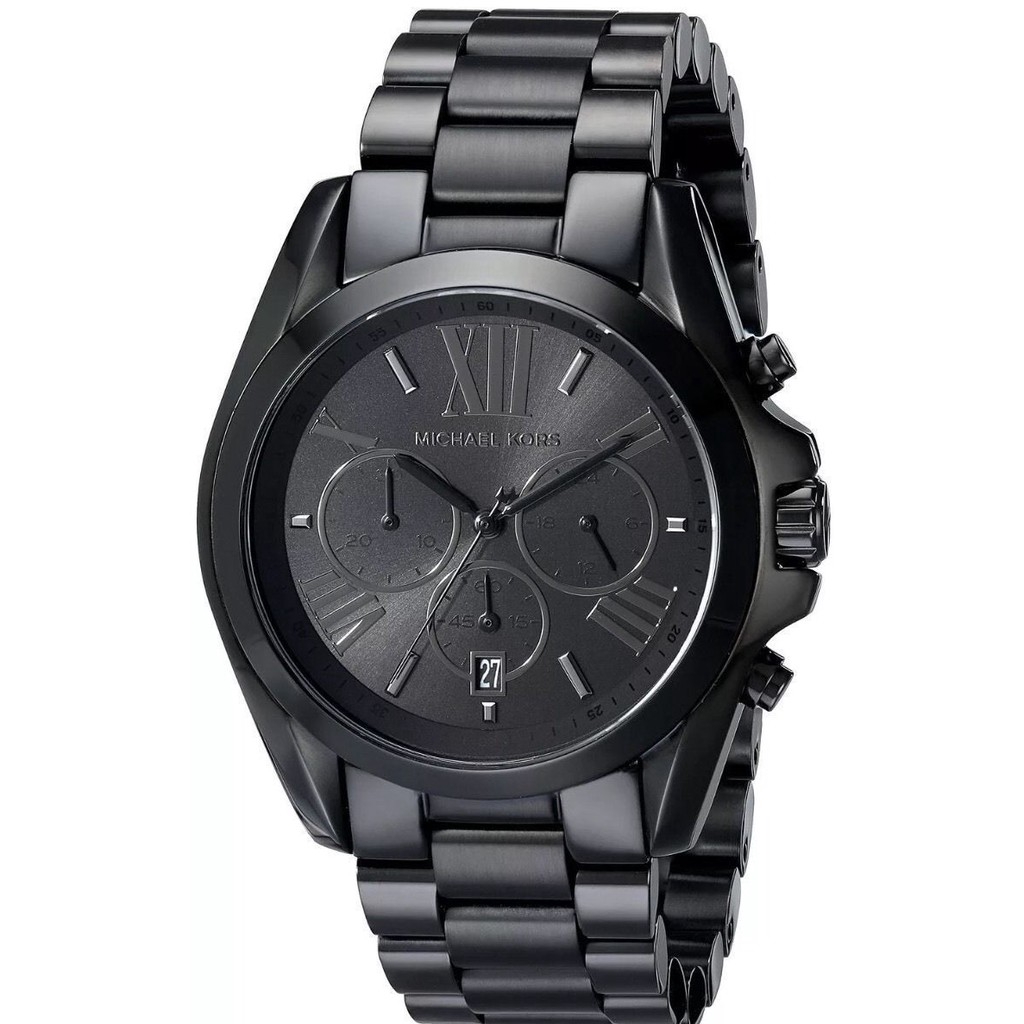 mk watch for men black
