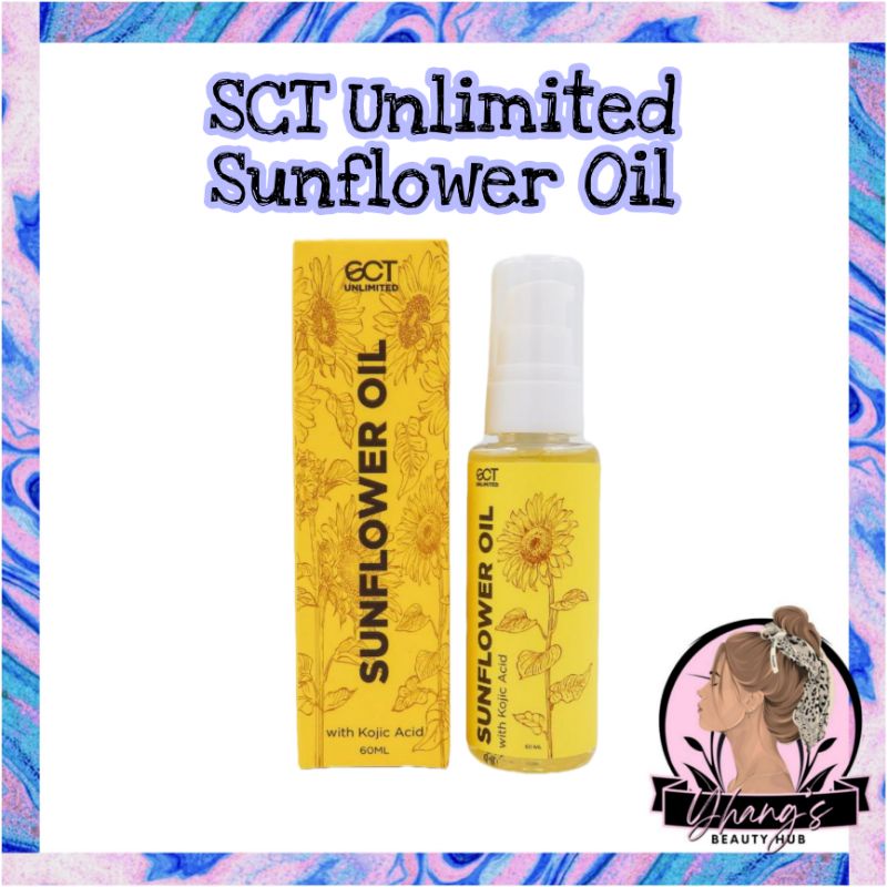 Sunflower Oil With Kojic Acid By Sct Unlimited Shopee Philippines 6619