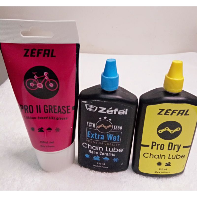 Zefal Chain Lube /Pro II Grease/Extra Wet/Pro Dry/Extra Dry Shopee Philippines