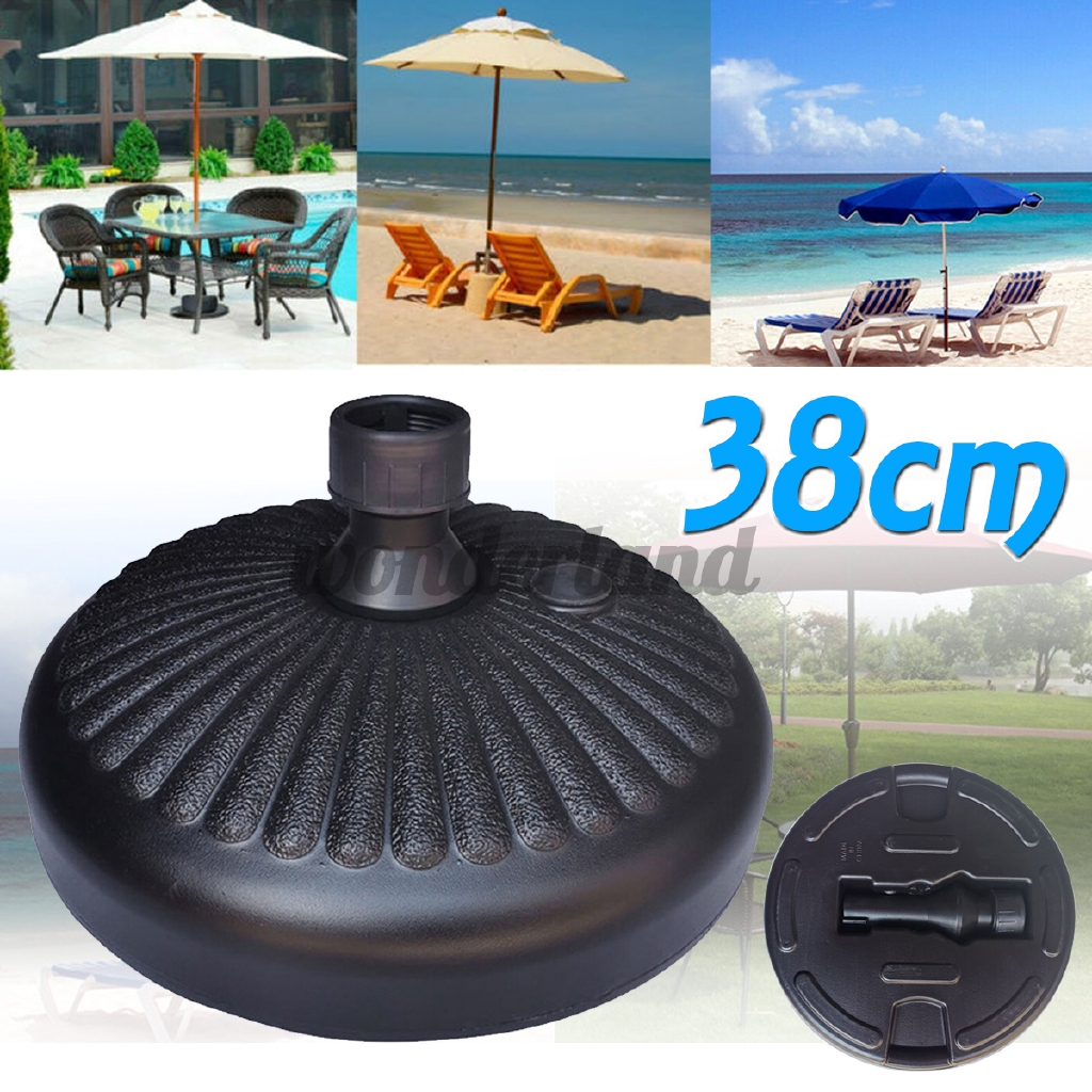 38cm Patio Umbrella Base Stand Heavy Duty Holder Outdoor Yard Beach Market Shopee Philippines