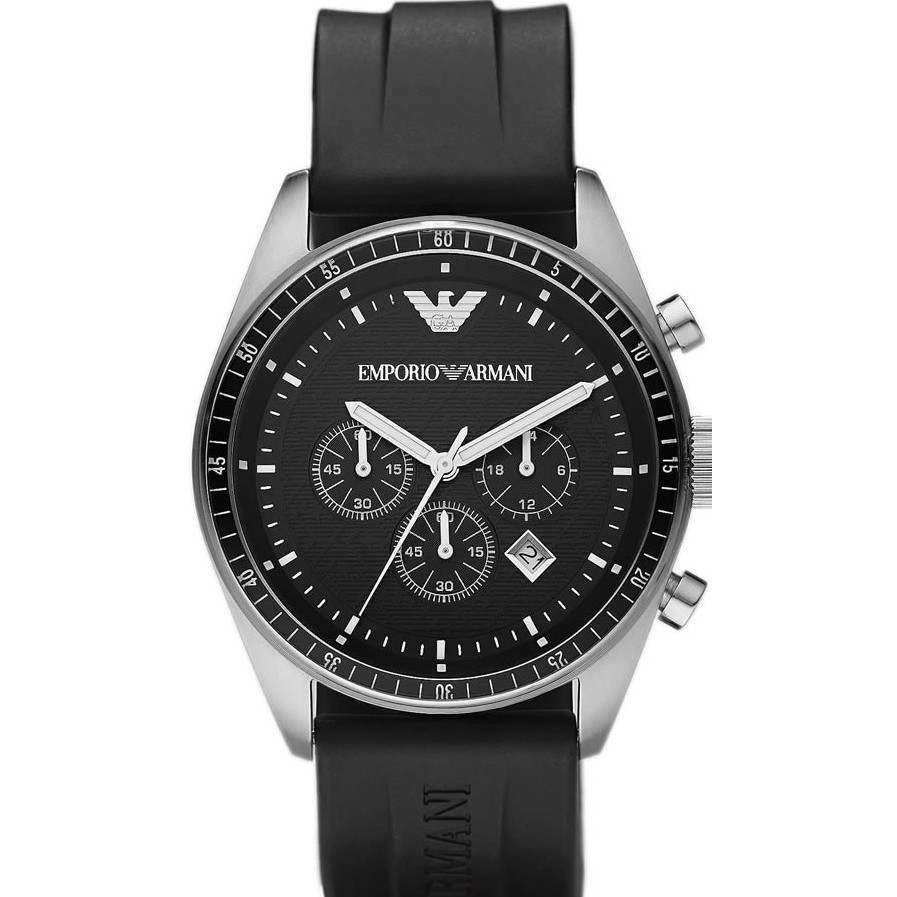 Black Dial Chronograph Watch AR0527 