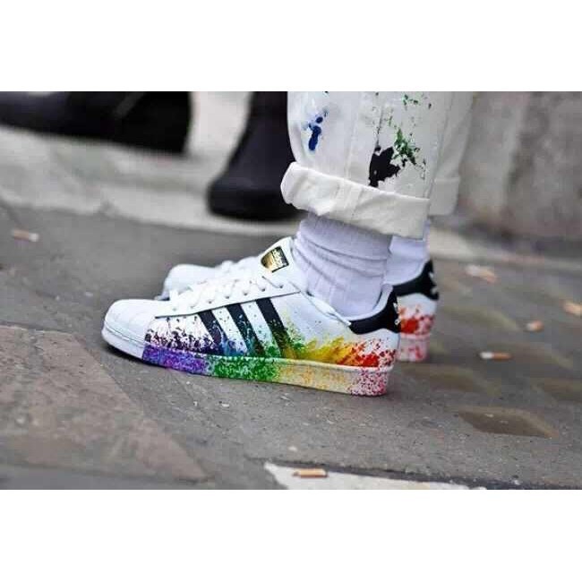 Original Adidas Superstar Pride Pack Shoes | Shopee Philippines