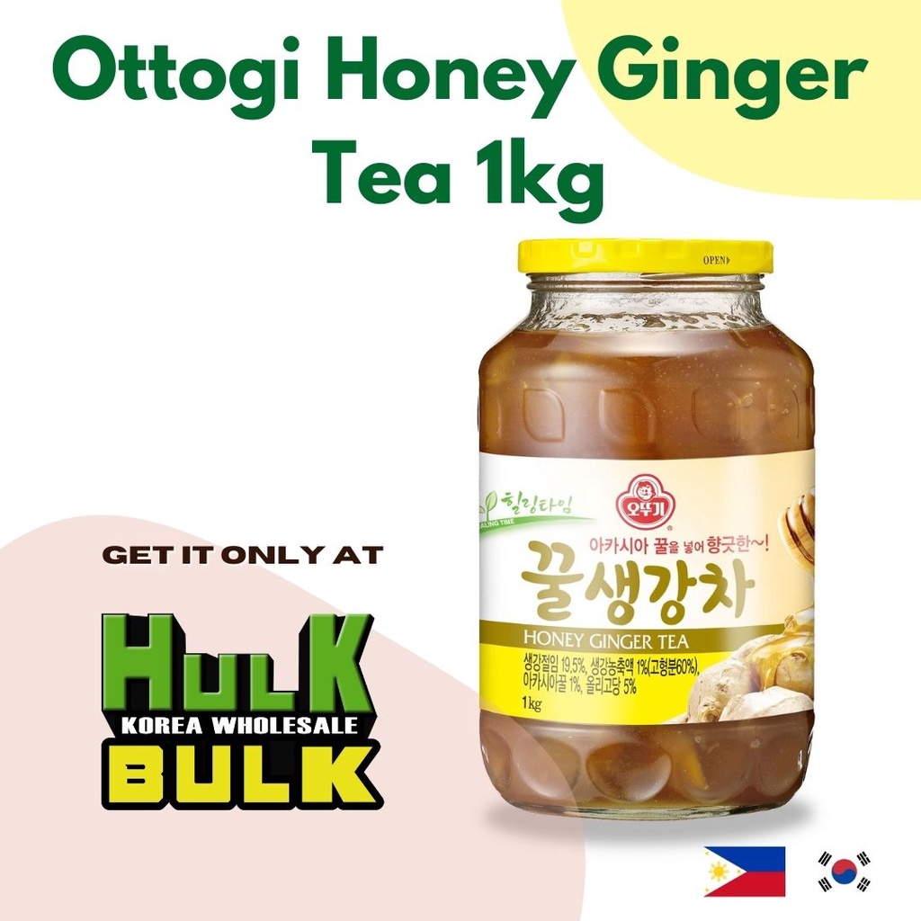 Ottogi Honey Ginger Tea 1kgfood snack Shopee Philippines