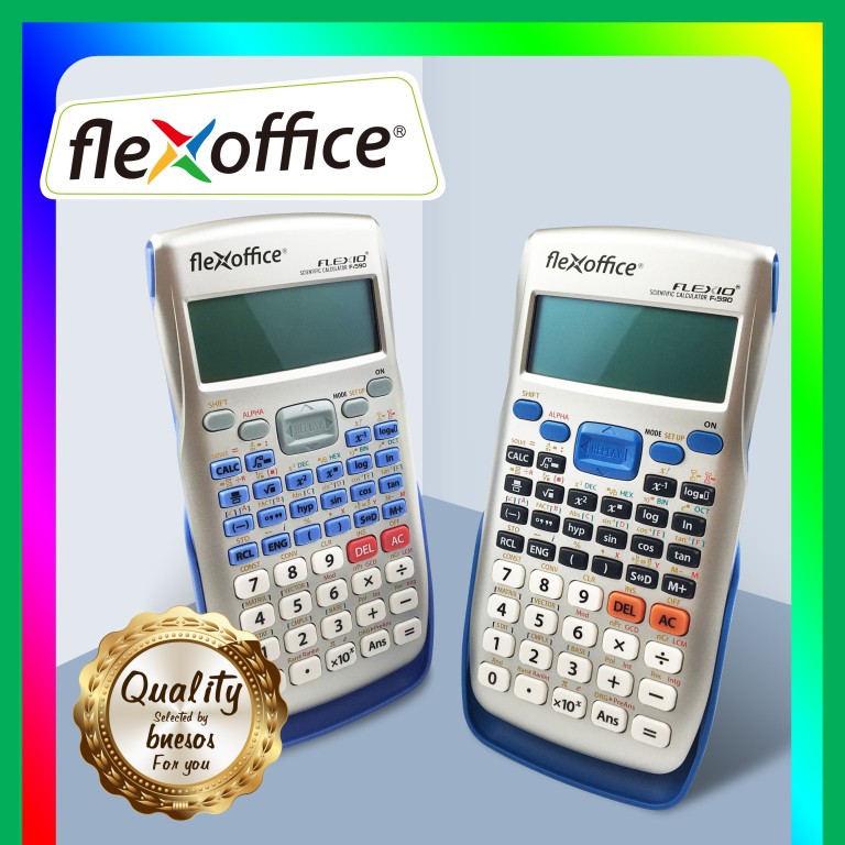 bnesos Stationary School Supplies Flexoffice Scientific Calculator FX