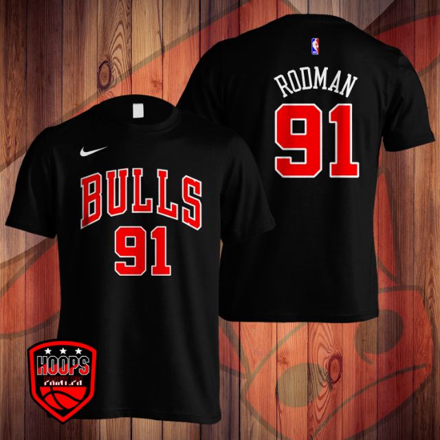 rodman bulls t shirt