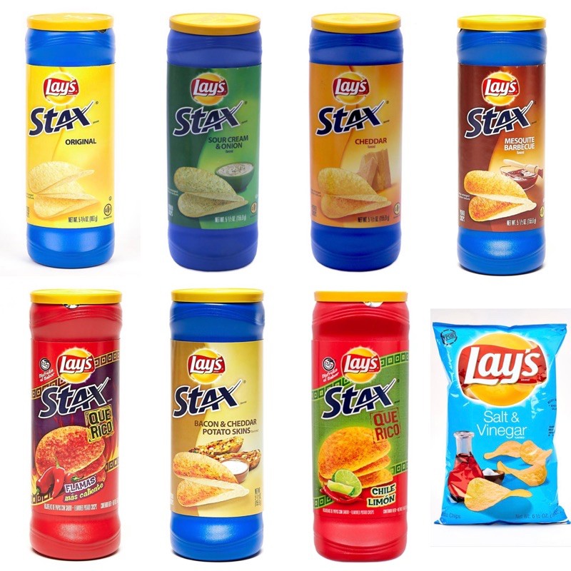 Lay's Stax Potato Chips 5.5oz. Shopee Philippines