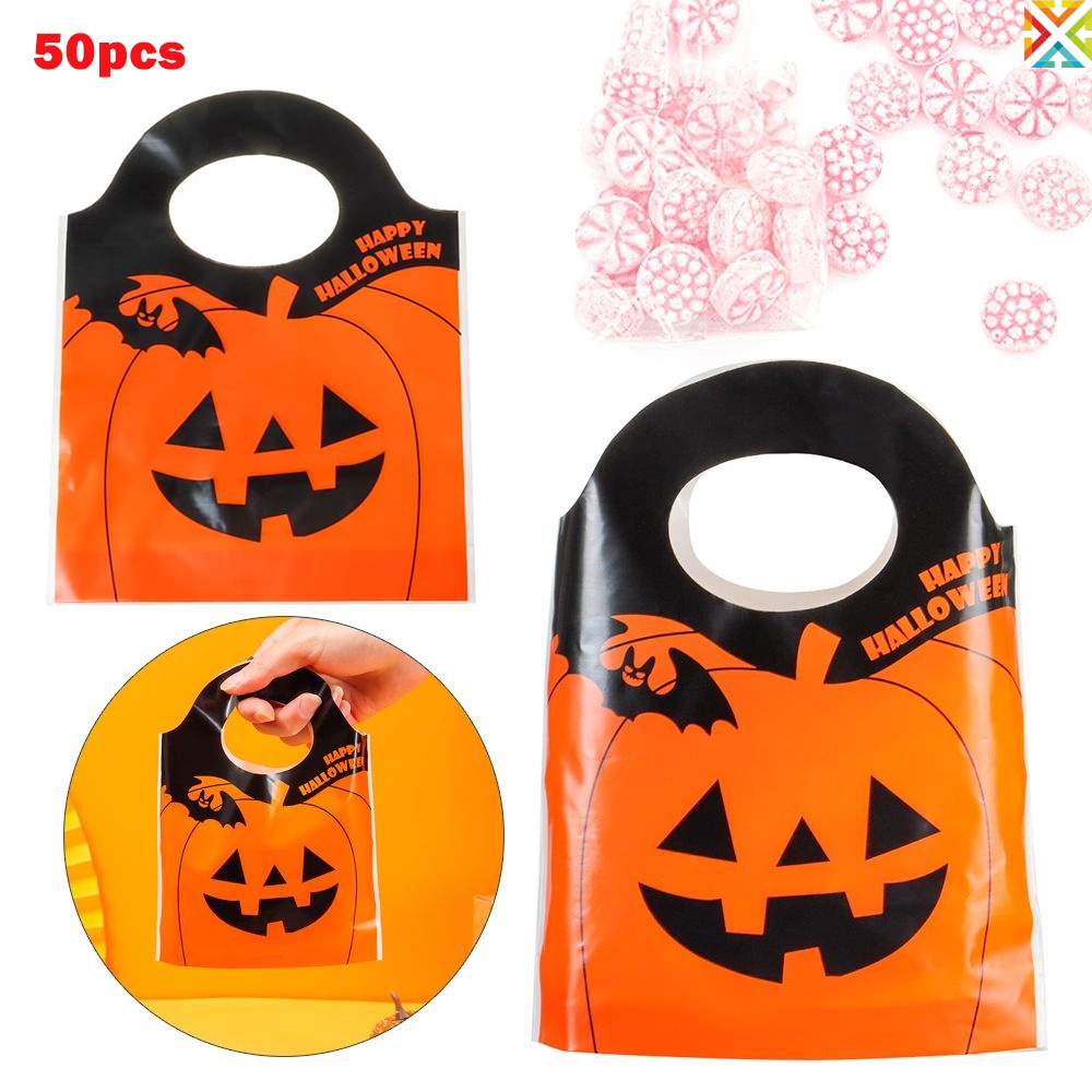 halloween treat bags plastic