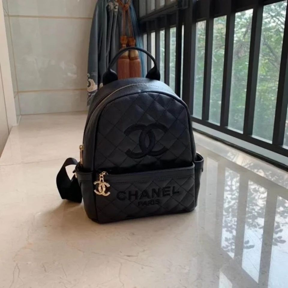 Chanel Backpack backpack fashion simple all-match handbag new travel  portable leisure bag | Shopee Philippines