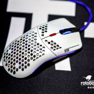 Custom Glorious Model O Mouse- Gundam RX 78 Theme- Blue Ascended Cord ...