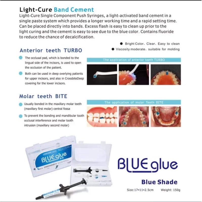 ORTHO BLUE GLUE ADHESIVE Shopee Philippines