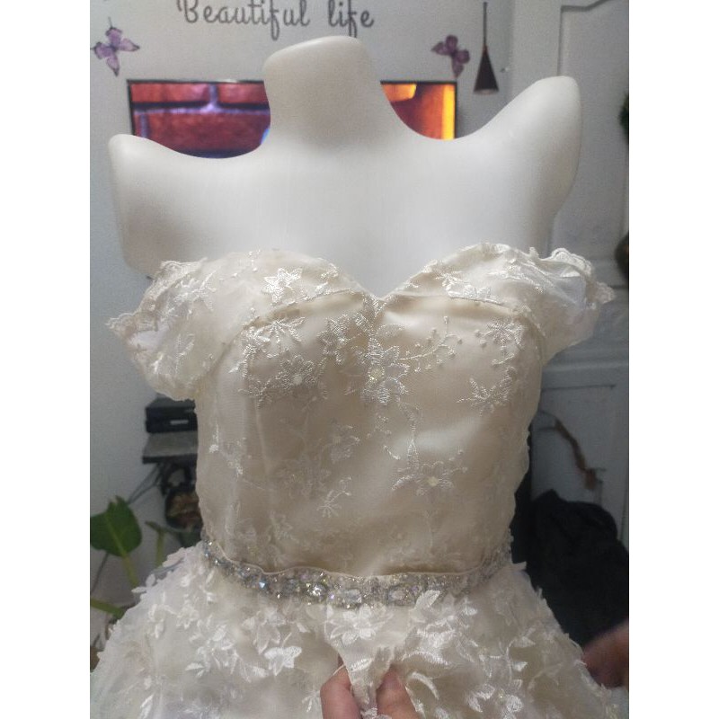 shopee wedding gown