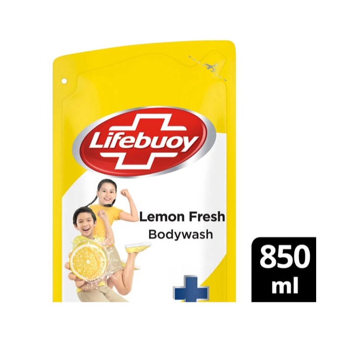 Lifebuoy 850ml fresh lemon Antibacterial Liquid Bath Soap Shopee