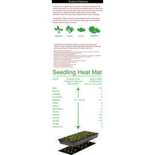 Seedling Heating Mat Waterproof Plant Seed Germination Starter Pad 220V 1 Pc #6