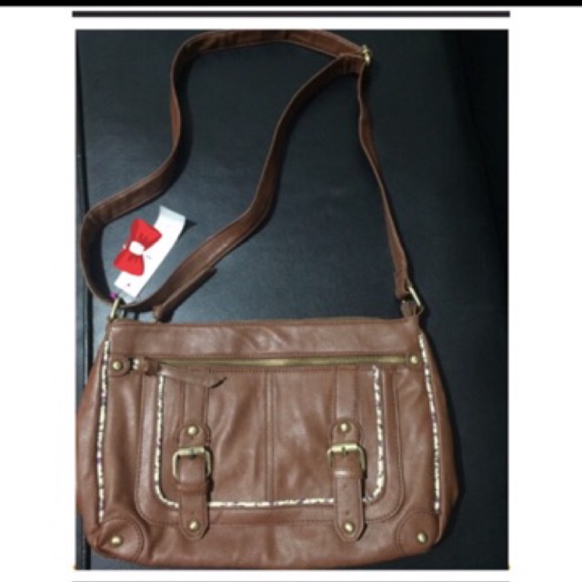 marks and spencer tan leather bag