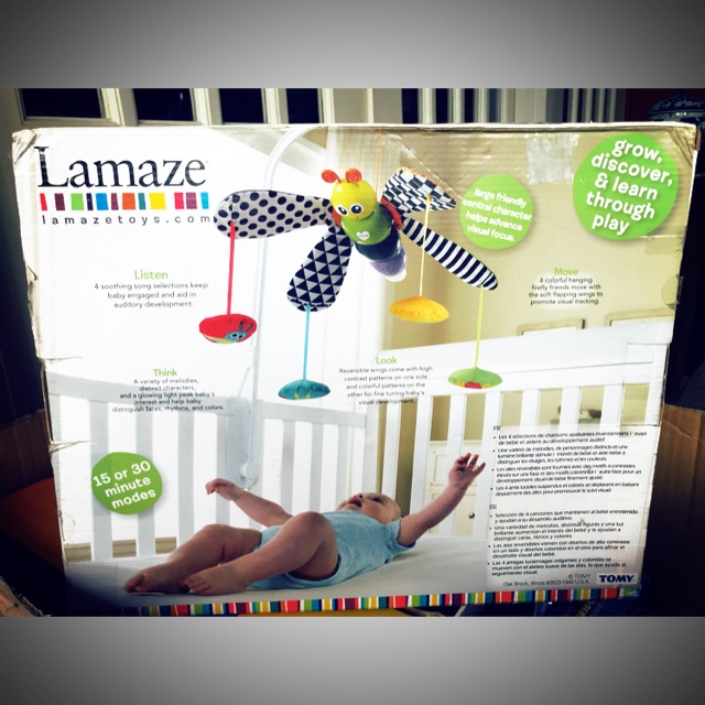 lamaze freddie the firefly musical mobile