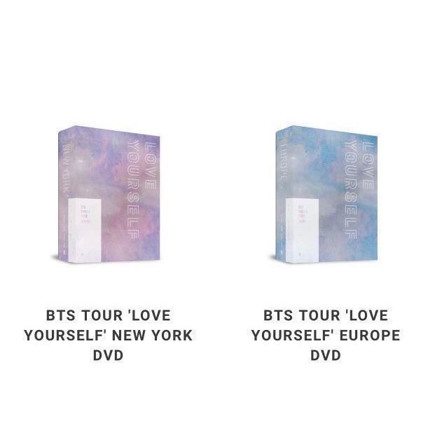 BTS LOVE YOURSELF EUROPEヨーロッパ DVD