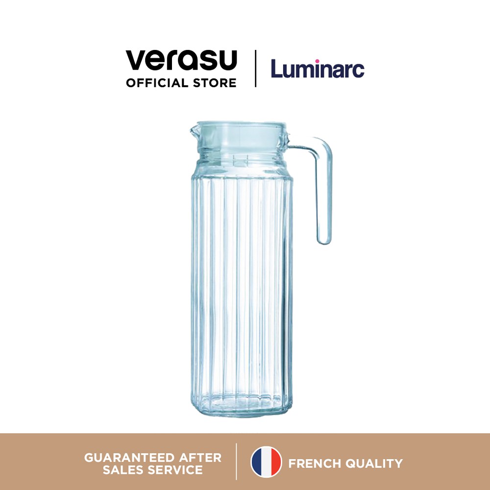 Luminarc Water Pitcher 1.1 Liter Quadro Model ARCG2666 VERASU VERASU