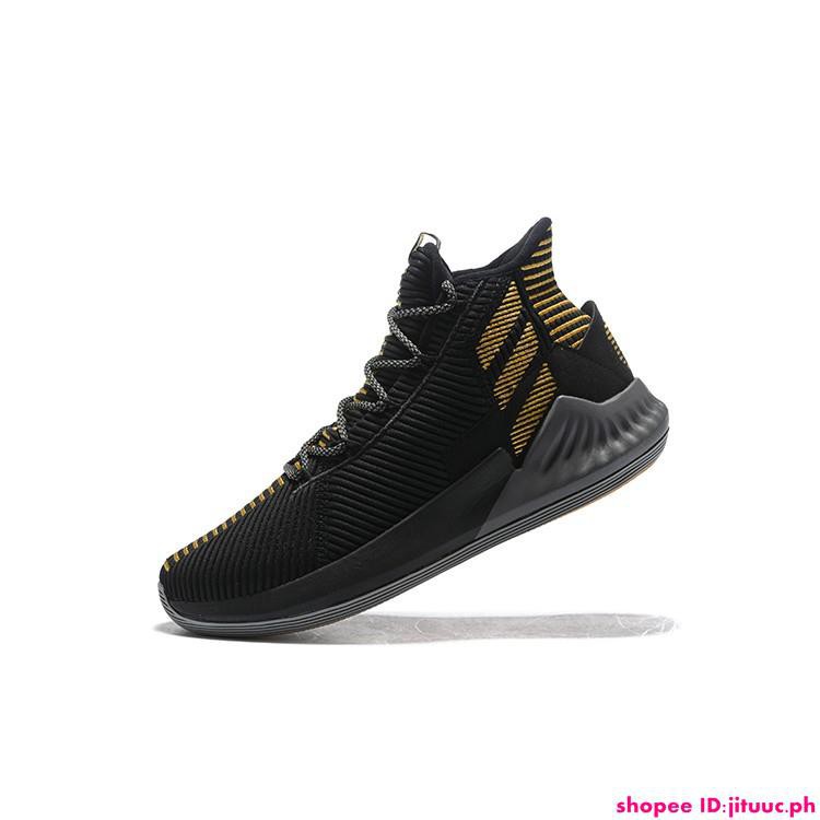 adidas basketball shoes black and gold