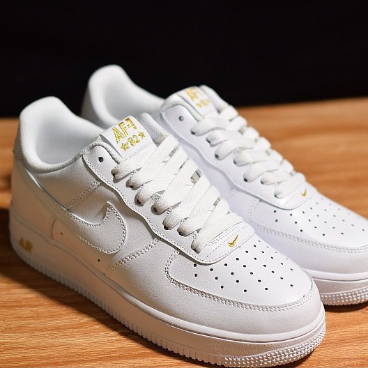 air force 1 low crest logo white