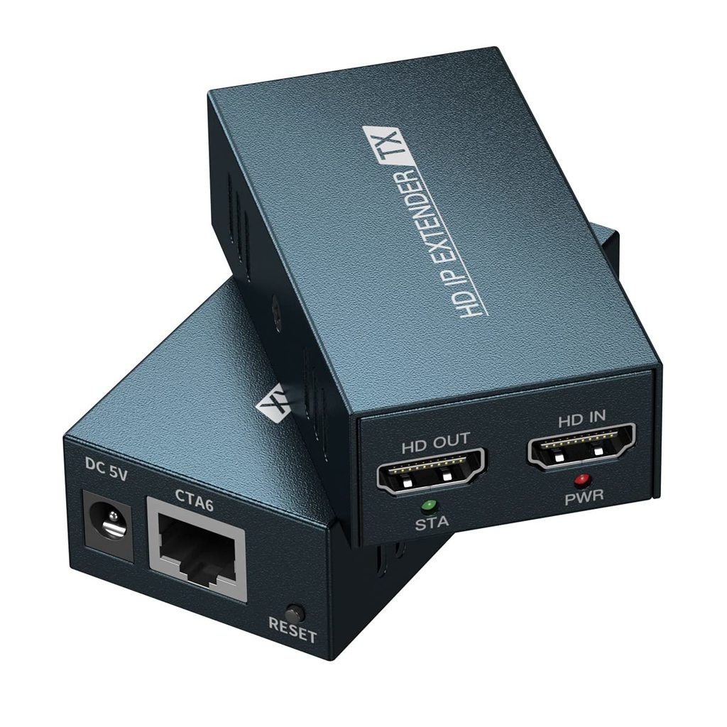 HDMI Extender 150M Over Single Cat5e/6 Over IP/TCP One to Multiple ...