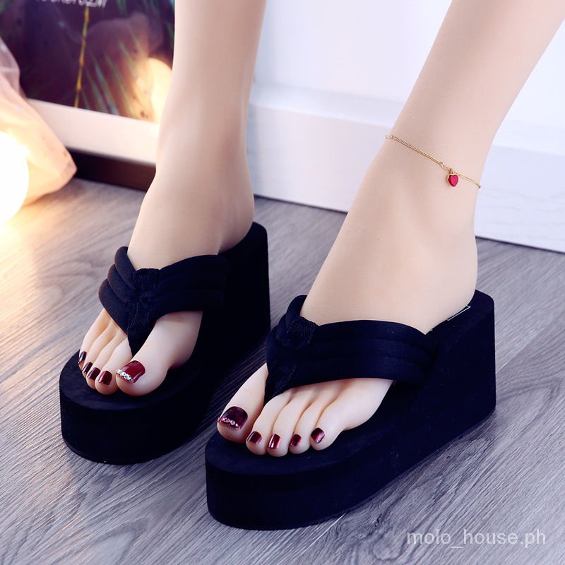 sponge heel slippers