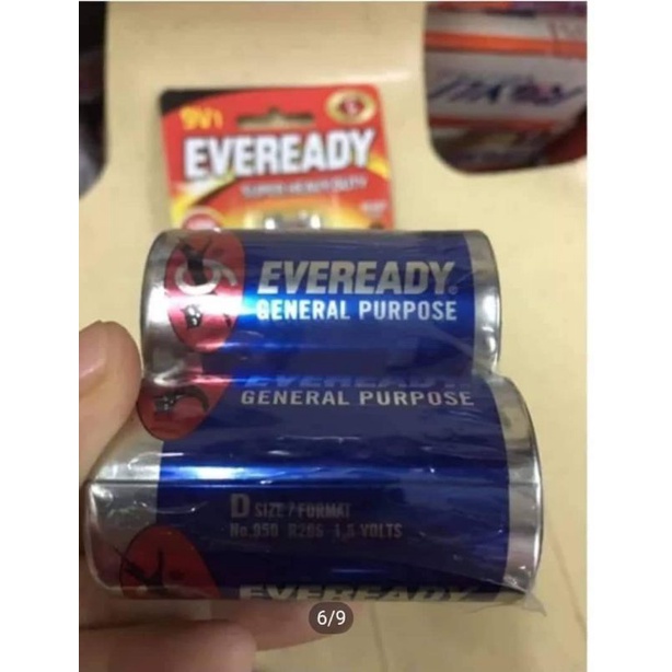 eveready / energizer batteries 2AA , 3AAA , C , D, 9V available,sold