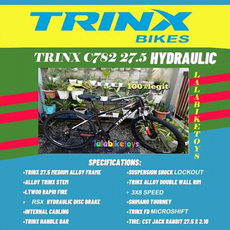 trinx c782 full specs