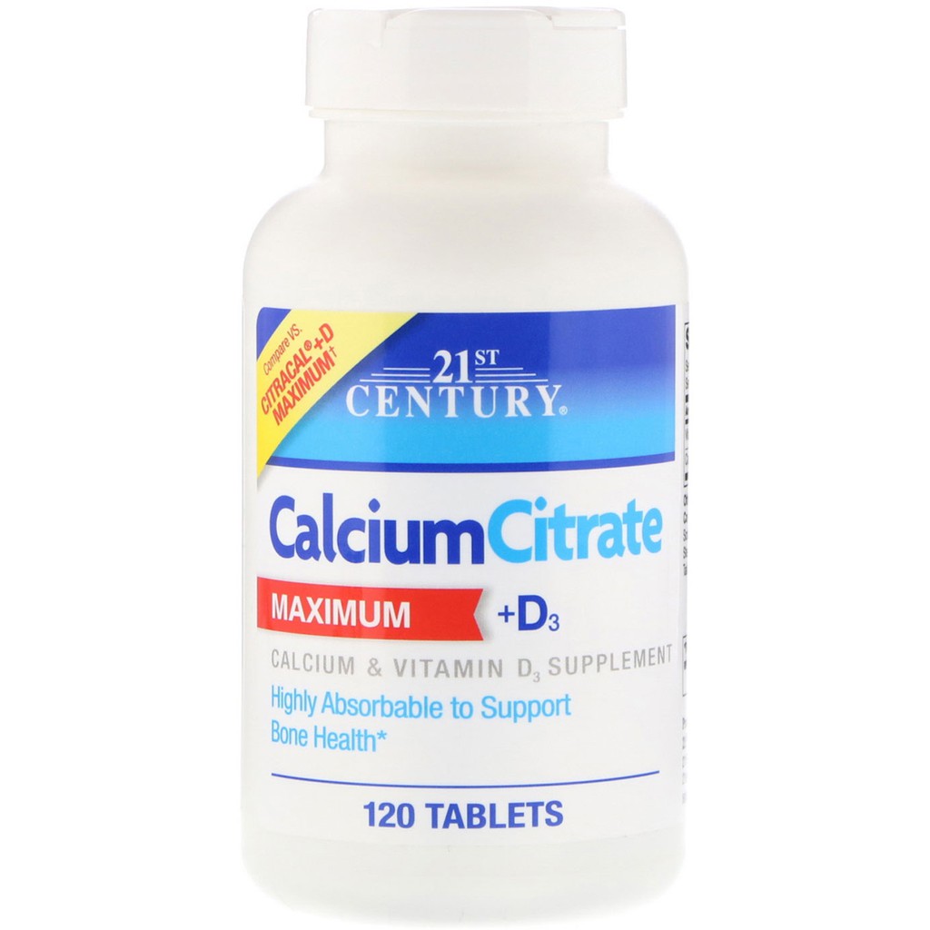 Calcium Citrate Maximum + D3 Tablets Shopee Philippines