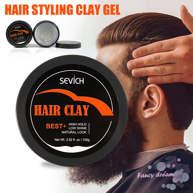 clay gel for hair