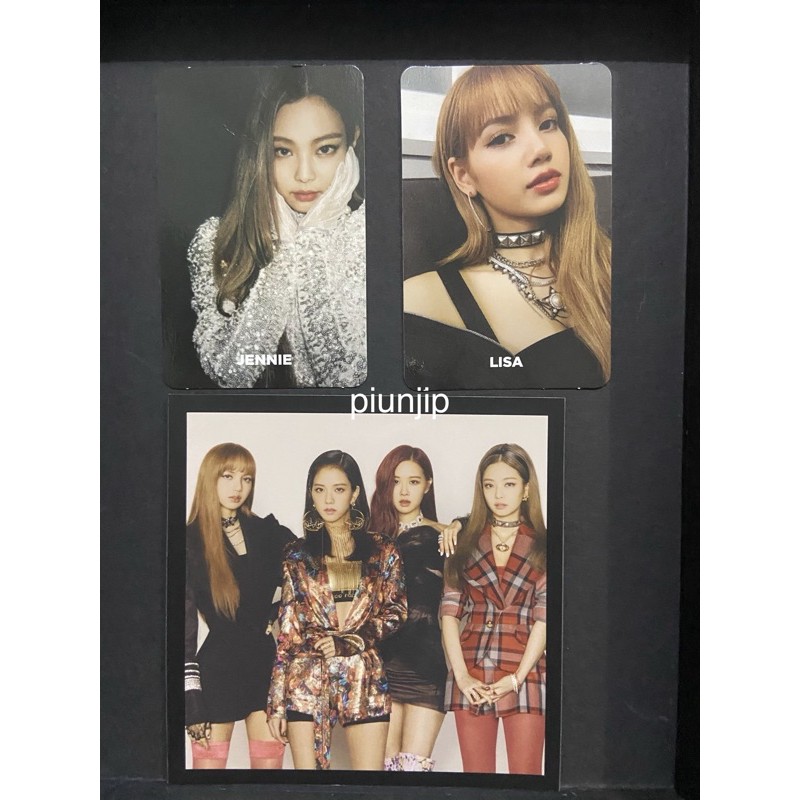 On Hand Blackpink Square Up Album Lisa Photocard Postcard Shopee Philippines 