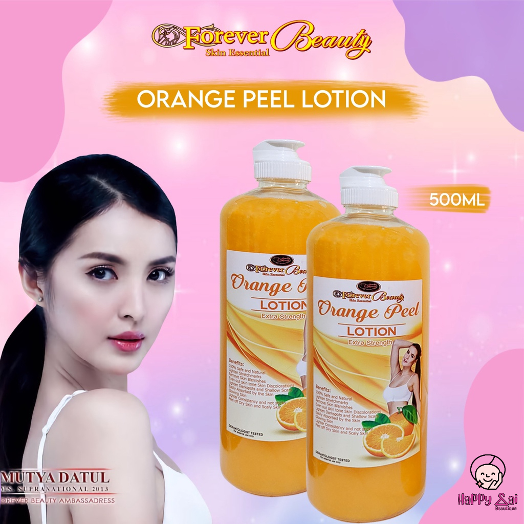 Forever Beauty Orange Peel Lotion 500ml Shopee Philippines