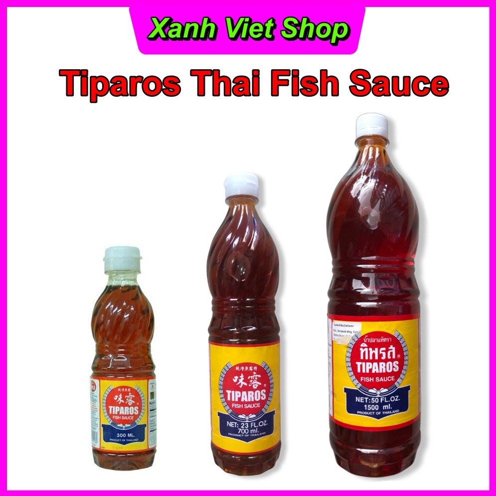 Tiparos Thailand Fish Sauce Patis 魚露 300ML , 700ML ,1500ML Shopee
