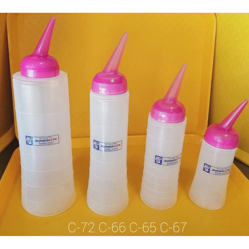 Plasticv Squeeze Sauce bottle Dispenser Cap Condiment Oil Ketchup 1pc