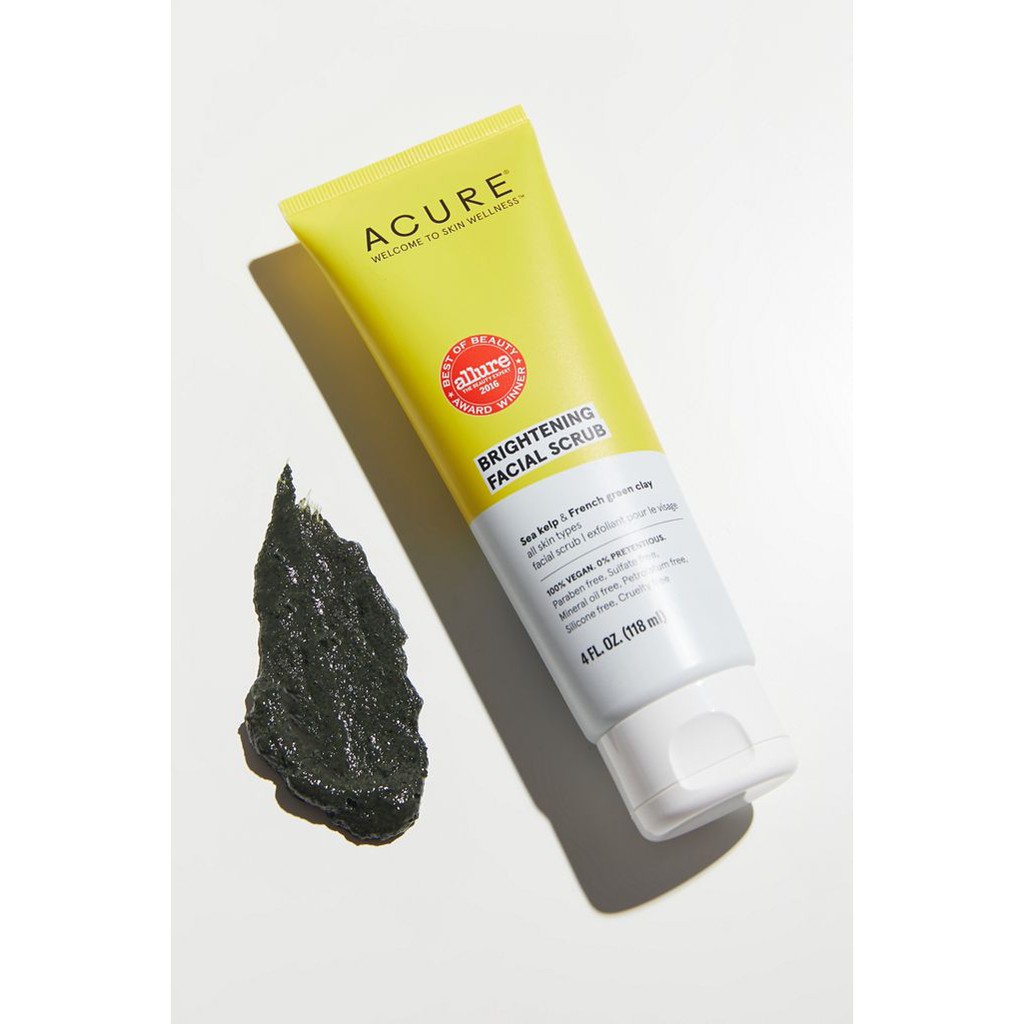 acure face scrub